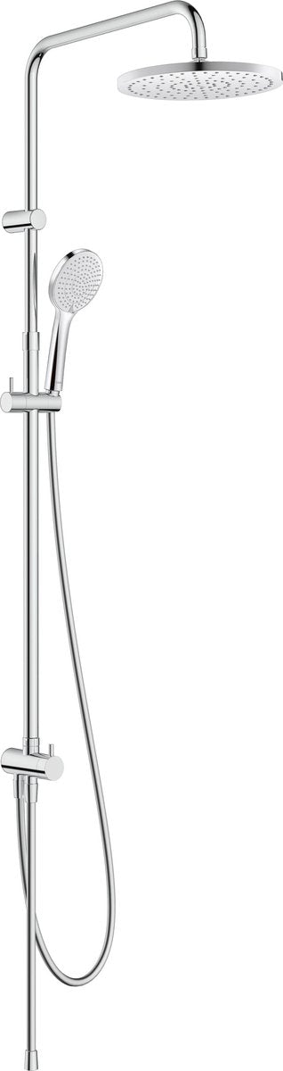 Duravit Regenduschsystem Reno – 3 Strahlarten – Minusstrahl – wassersparend – Chrom hochglänzend