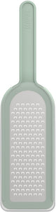 Mepal Reibe Edelstahl Chef It – 30 cm – Küchenreibe – mit Sicherheitsdeckel – scharfe Messer – spülmaschinenfest – Küchenutensilien – nordischer Salbei