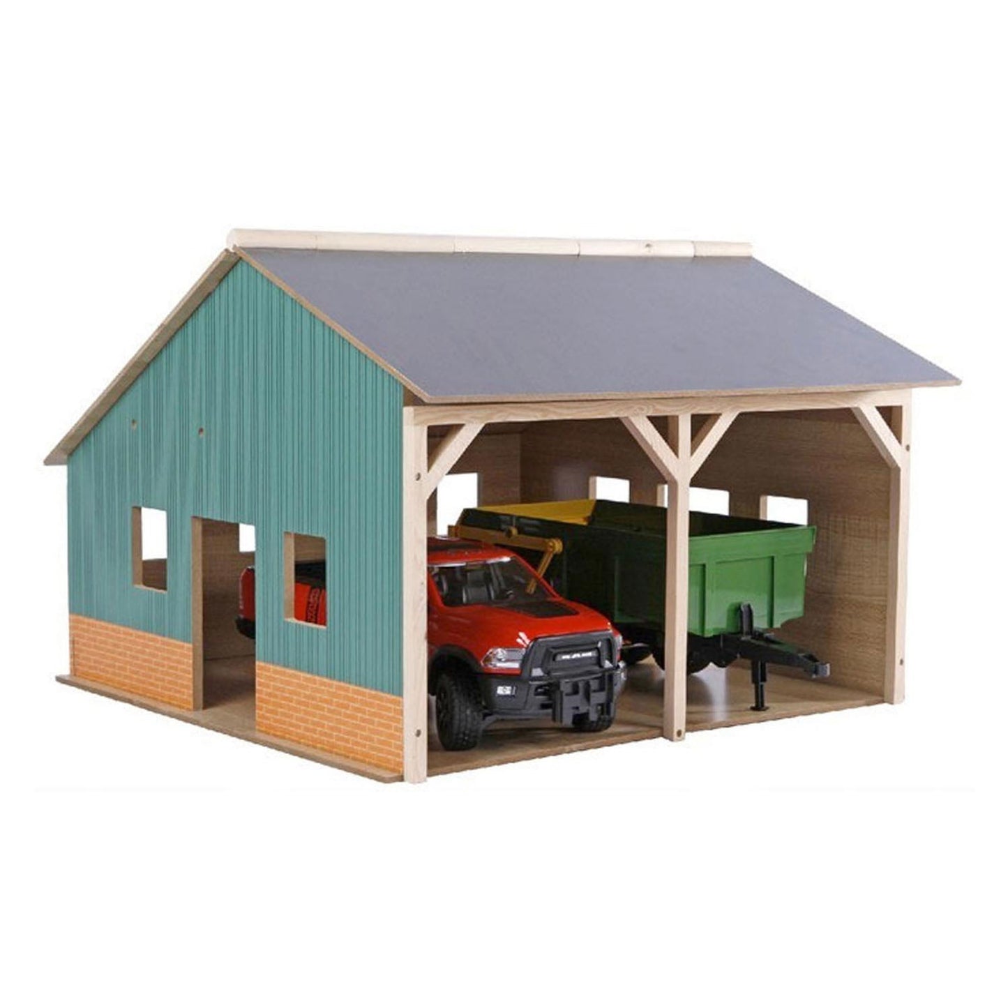 Kids Globe Globe verleiht 2 Traktoren, 1:16