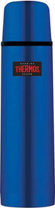 Thermosflasche FBB Light, kompakt, Metallic-Blau – 0,5 Liter