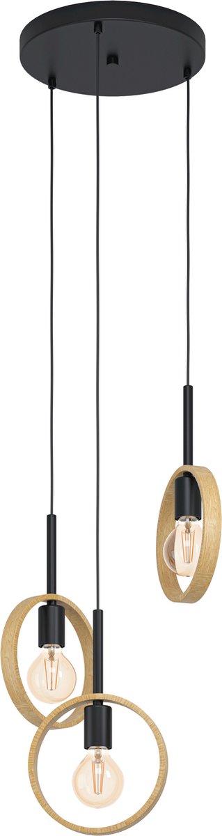 Eglo ipsden Hängelampe - e27 - ø 30 cm - schwarzbraun