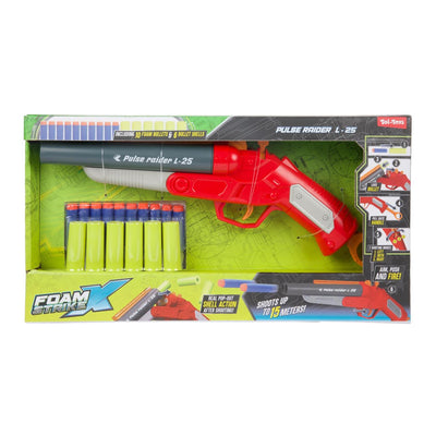 Toi-toys Schaumstoff Strikex Pistole Pulse Raider L-25 – inkl. Schaumstoffpfeile