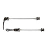 Novatec Satz Schnellspanner Aluminium schwarz