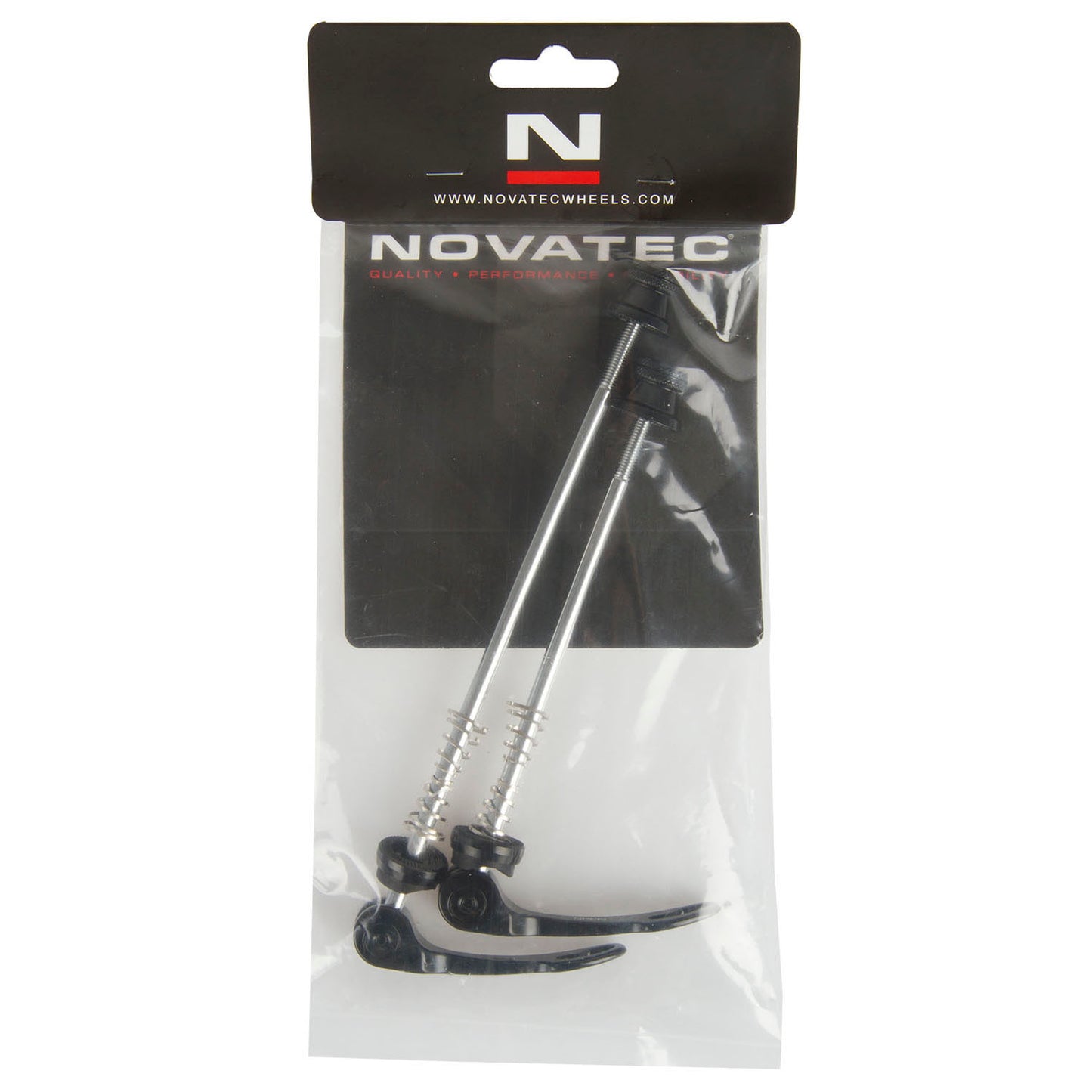 Novatec Satz Schnellspanner Aluminium schwarz