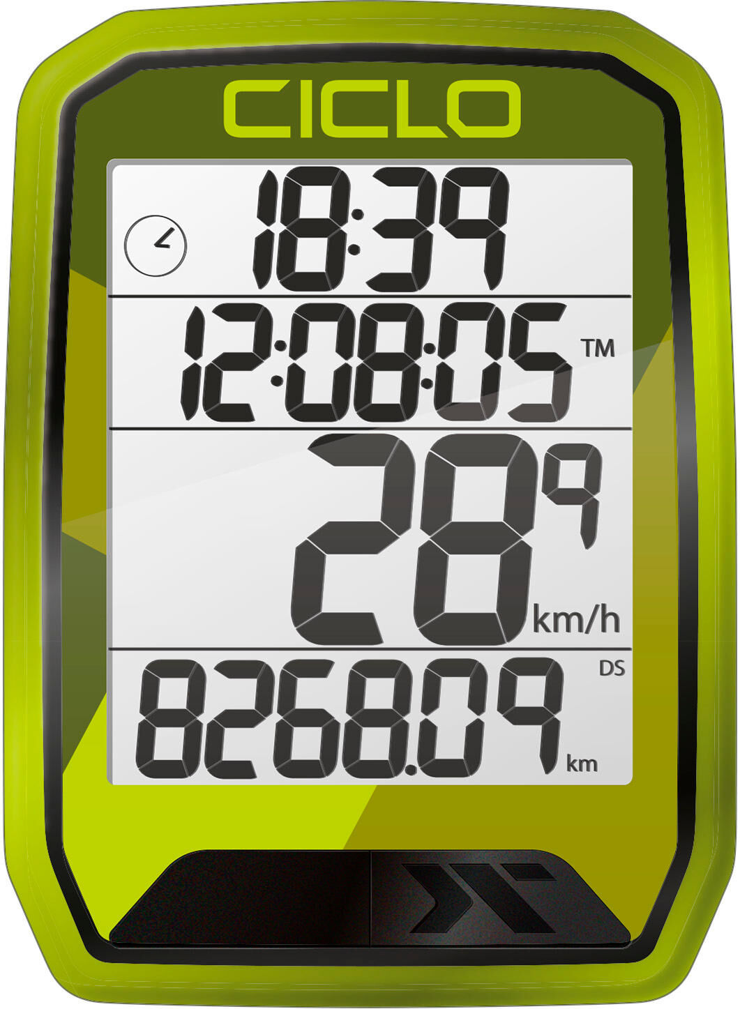 Ciclosport Bike Computer Protos 213 Grün