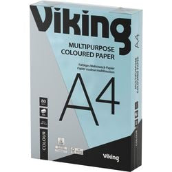 Farbiges Papier von 80g m2 A4 Pastellfarbe Blau