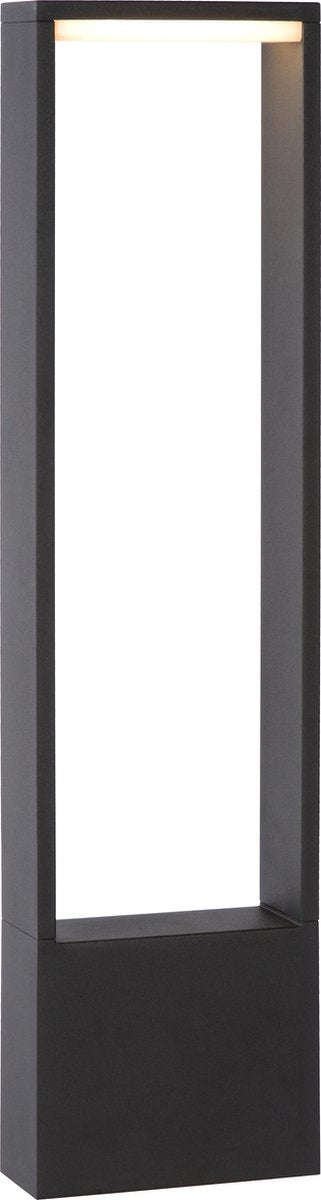 Lucide Goa - Sockelleuchte - LED - 1x10W 3000K - IP54 - Anthrazit