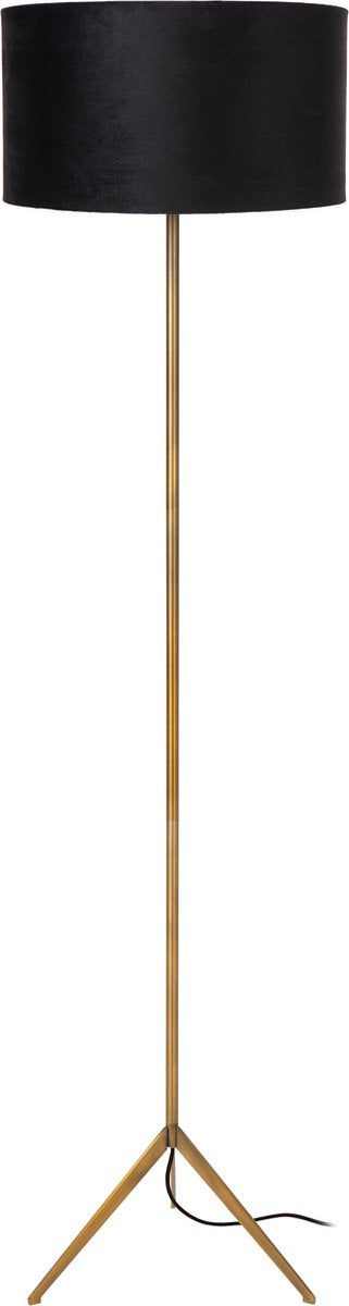 Lucide tondo - Stehleuchte - ø 38 cm - 1xe27 - mattgoldenes Messing