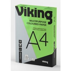 Farbiges Papier von 80g m2 A4, intensive Farbe grün