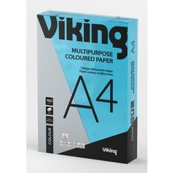 Farbiges Papier, 160 g/m2, A4, intensive Farbe Blau