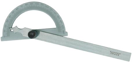 Vogel Winkelmesser 150x200mm verchromtes Gehäuse