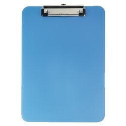 Klemmbrett Office Depot Acryl Folio 23 x 32 cm blau 120 mm Clip multifunktional