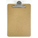 Klemmbrett, Büro, Depot, Hartfaserplatte, A4, 25,5 x 35,5 cm, blaue Klammer