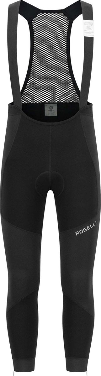 Rogelli Artico lange Radhose – mit Hosenträgern – Herren – Schwarz – L