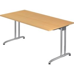 Bach Schreibtischhammer BS 16 6 160x80x72cm Buche