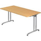 Bach Schreibtischhammer BS 16 6 160x80x72cm Buche
