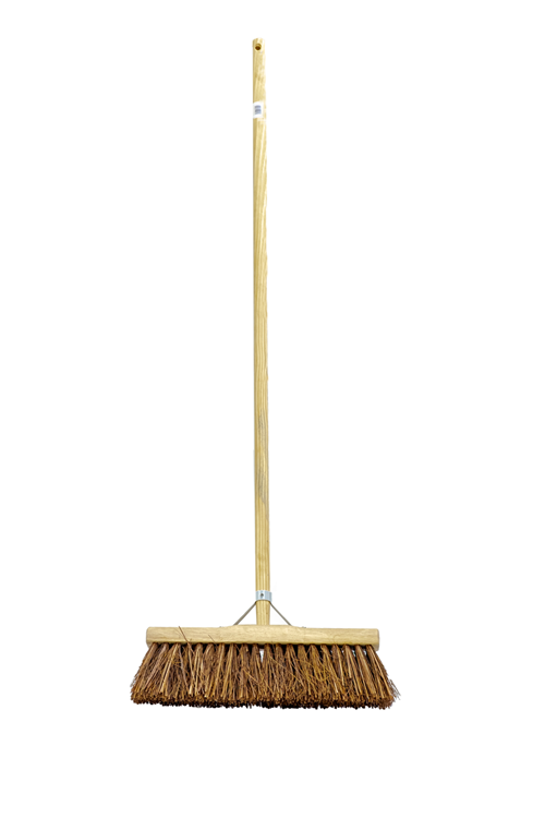 1009155 - Stallbesen Piassava-Stiel 45cm | 3 Stück