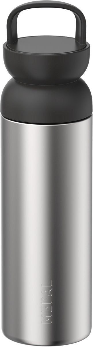 Mepal Isolier-Teebecher Ellipse – 500 ml – hält Getränke 6 Stunden heiß und 8 Stunden kalt – Isolierflasche – spülmaschinenfest – Nordic Black