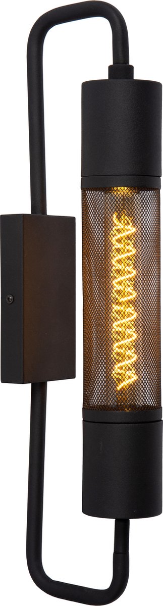 Lucide Calixt - Wandleuchte - 1xe27 - schwarz