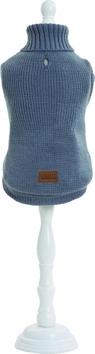 Croci Hundepullover Col Moskau grau (60 cm)