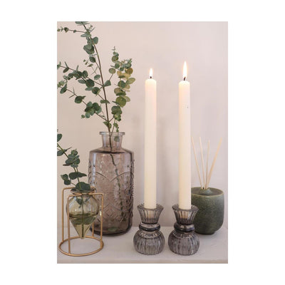 Ideas 4 Seasons Dinner Candle Bliss Cream, 3-teiliges Set