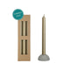 Ideas 4 Seasons Dinner Candle Bliss Gold, 3-teiliges Set