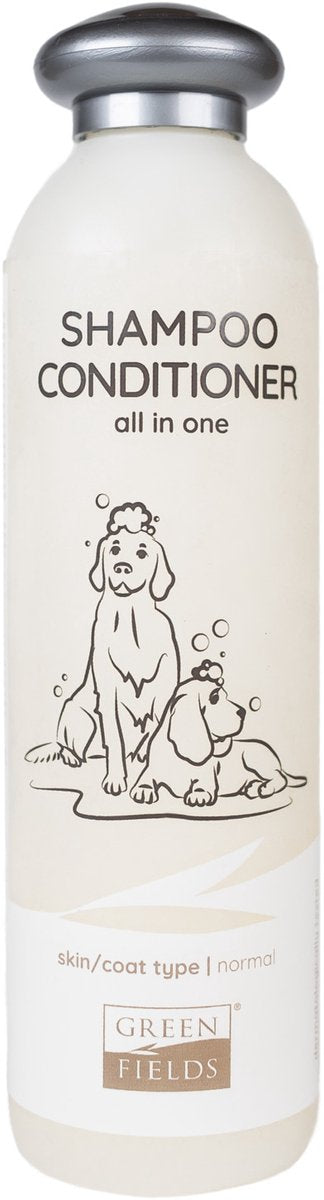 Greenfields Hundeshampoo und Spülung – Fellpflege für Hunde – 270 ml