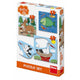 Puzzle Baby: Wo die Tiere 3 bis 5 Stücke leben