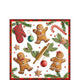 Ambiente Servietten 25cm Lebkuchen