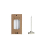Ideen 4 Jahreszeiten Kerzen H14cmxø1,2cm weiß Set mit 12 Stück - afbeelding 1