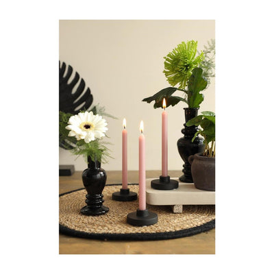Ideen 4 Jahreszeiten Kerzen h14cmxø1,2cm lila 12er-Set