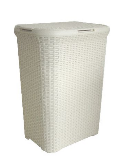 Curver Curver Style Wäschereikorb mit Deckel 60l Weiß