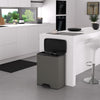 CHREVER CHRAVER Decobin Pedal Bin 65L Cool Grey