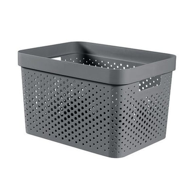 Curver Curver Infinity Dots Storagebox 17L Anthrazit