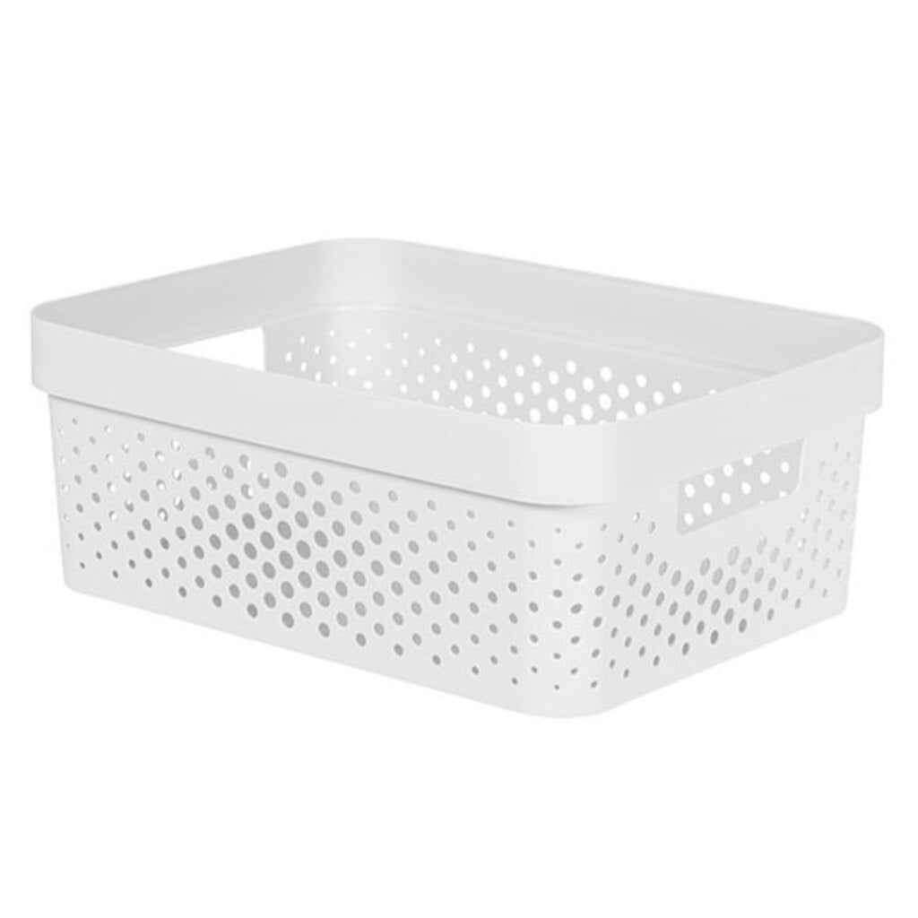 Curver Curver Infinity Dots Box 11L 35,6x26.6x13,6 cm Weiß