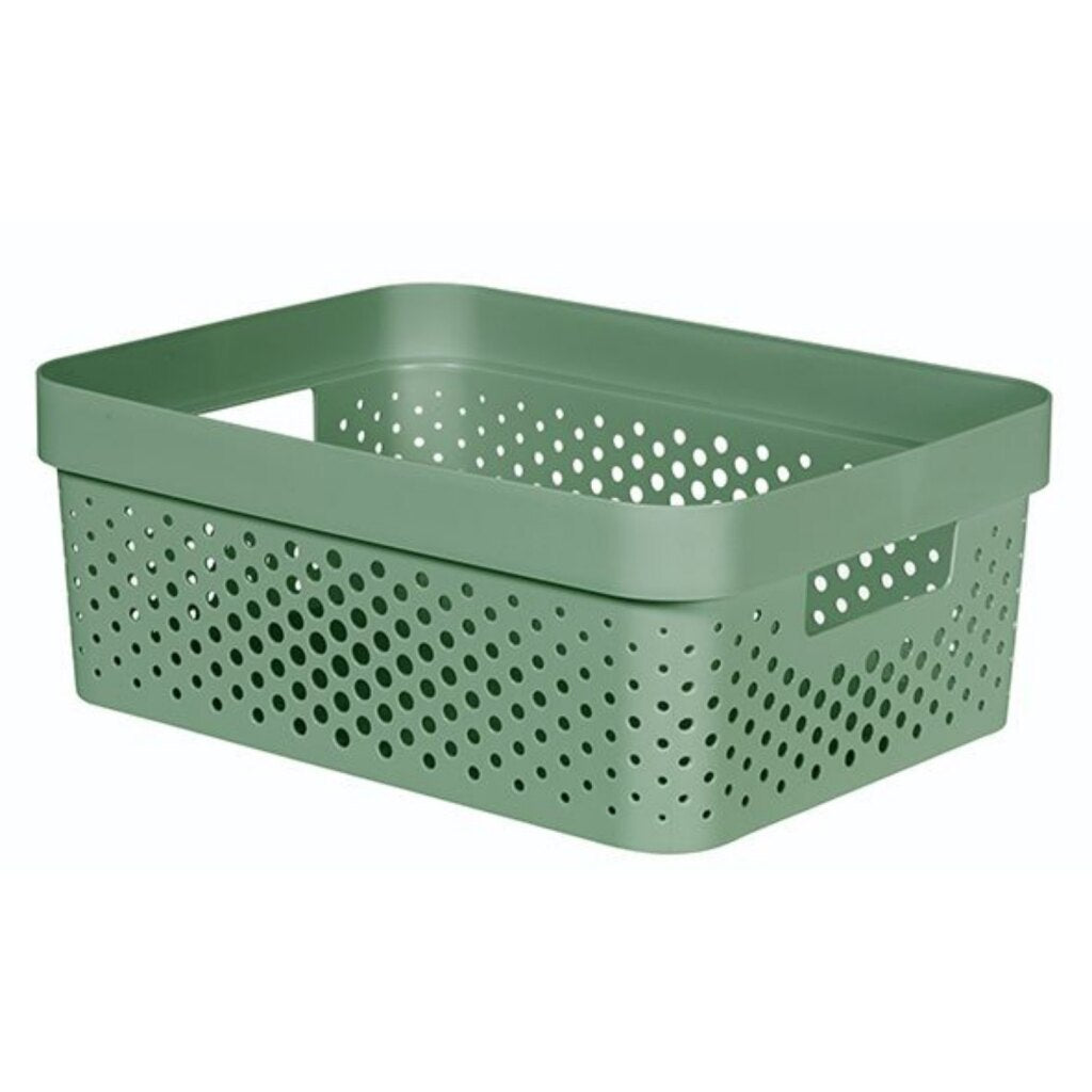 Curver Curver Infinity Dots Storage Basket 11l Grün