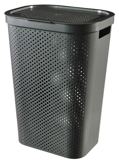 Curver Infinity Wäschebox 60l Anthrazit