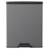 Curver Curver Pedal Bin Deco Duo 26+26 l Kühlung grau