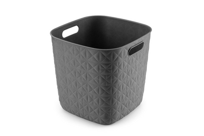 Curver Softex Storage Basket Cube 15L Anthrazit