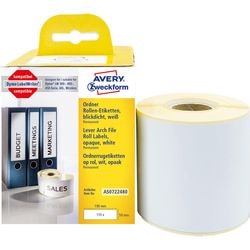 Avery Zweckform Ordneretiketten AS0722480 permanent weiß