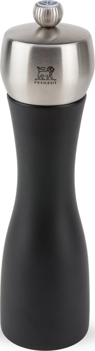 Peugeot Fidji Salzmühle 20 cm – mattschwarz – Buchenholz