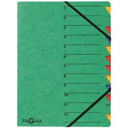 Sortiermappenseite grün A4