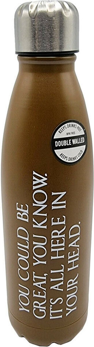 Half Moon Bay Harry Potter – 3D-Zaubererhut isotherme Metalltrinkflasche 500 ml