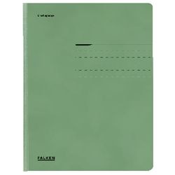 Staubschutzmappe Falken 3-Klappen A4 320g m2 grün