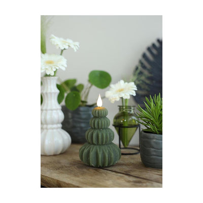 Ideen 4 Jahreszeiten LED-Kerzenbaum ø6,9xh12cm