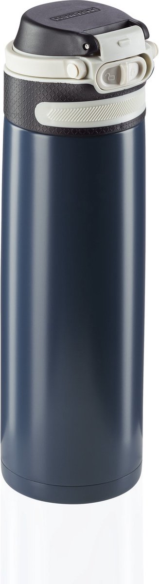 Leifheit Leifheit thermosfless Flip 600 ml dunkelblau
