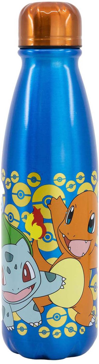 Pokémon Aluminium -Trinkflasche Pokémon, 600 ml