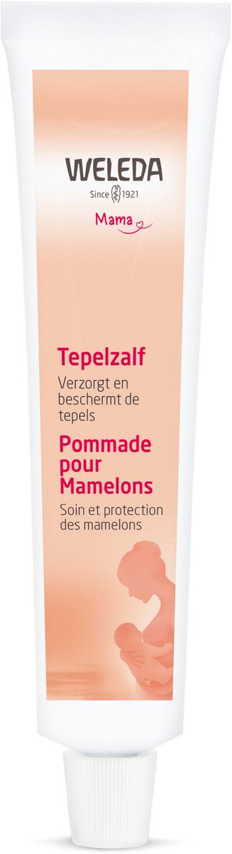 Weleda Brustwarzensalbe – pflegt, macht weich, schützt – rissige Brustwarzen 25g