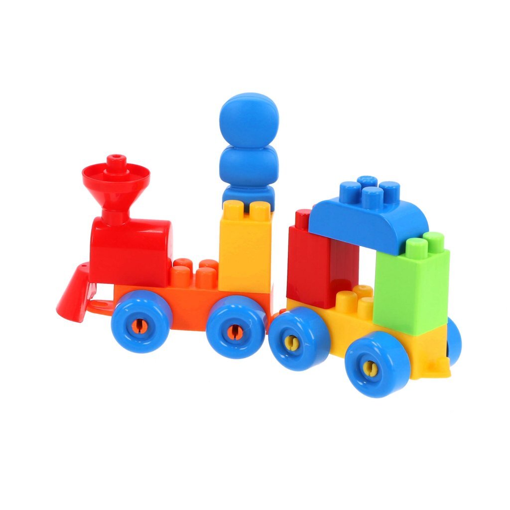 Abrick Lokomotive Buchstaben und Zahlen