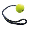 Happy Pet Tough Toys Floater Gummiball Seil sort